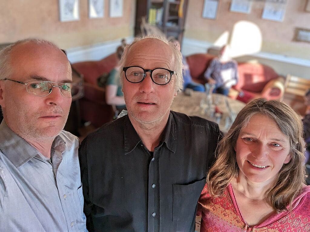 Vorstand KV Lu?chow-Dannenberg: v.l.n.r.: Hans-Christian Friedrichs, Bernd Rübsam-Wassong, Imme Brosse, 13.05.2023